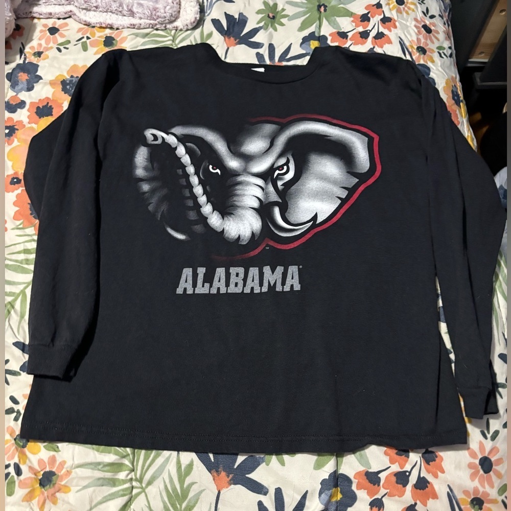 Alabama crimson tide XL long sleeve upcycled shirt, Roll Tide Delta Pro …